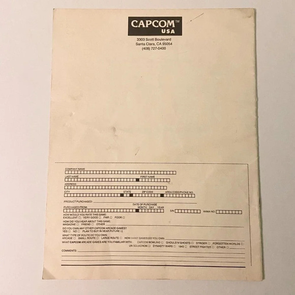 Vintage Buster Bros Capcom Video Arcade Game Service Instruction Manual Stained - Picture 3 of 10